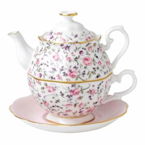 Royal Albert Rose Confetti Tea for One _ Royal Albert