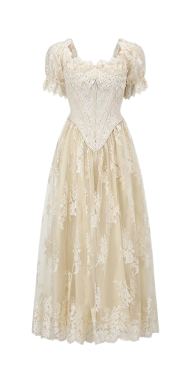 The Tear of Blossom and Candle Corset Dress front copy